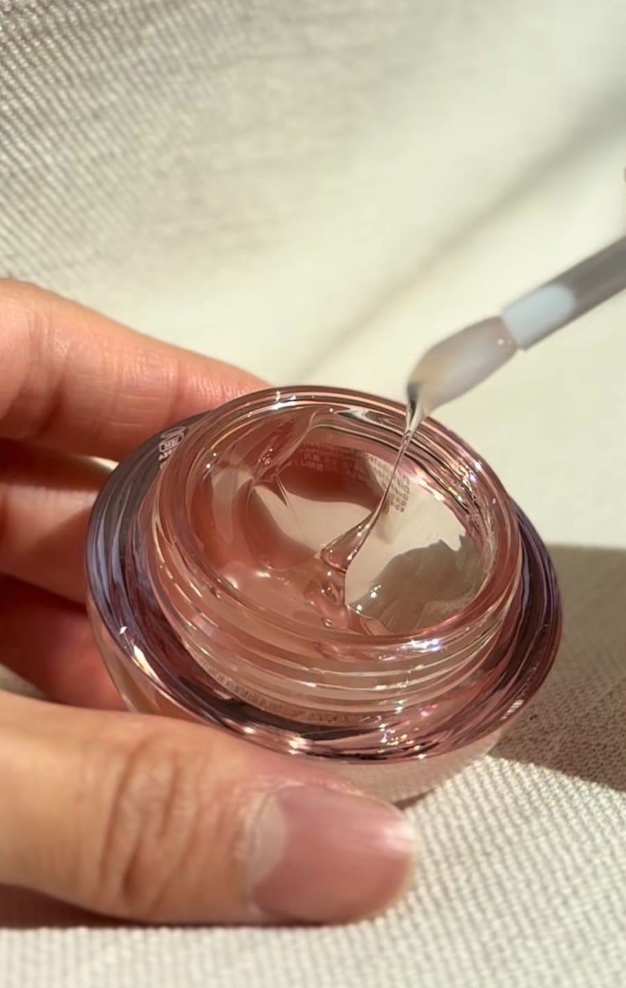 Customer photo review of PDRN Collagen Lip Mask Glazed Jelly