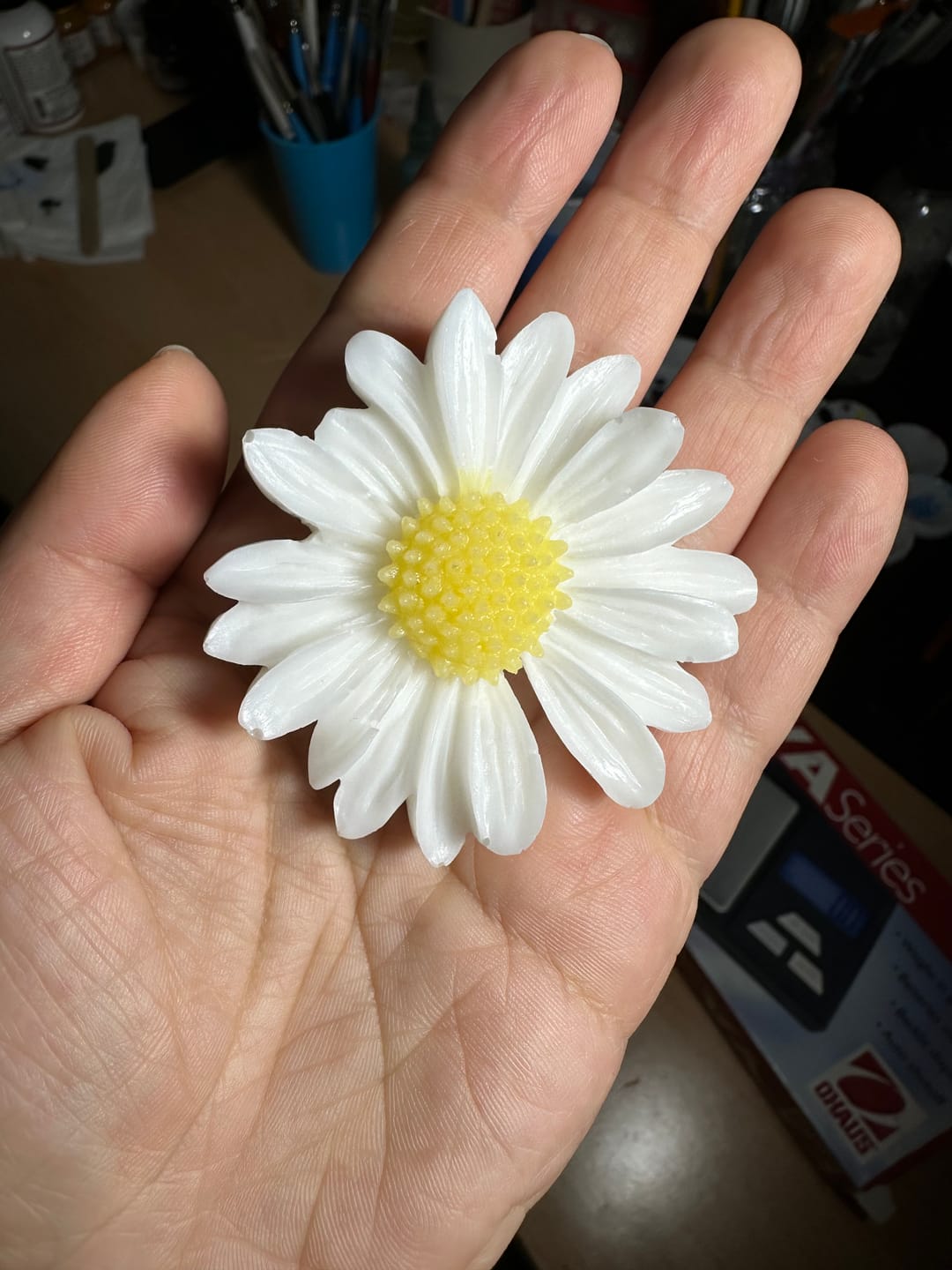 Customer photo review of Molde flor margarita