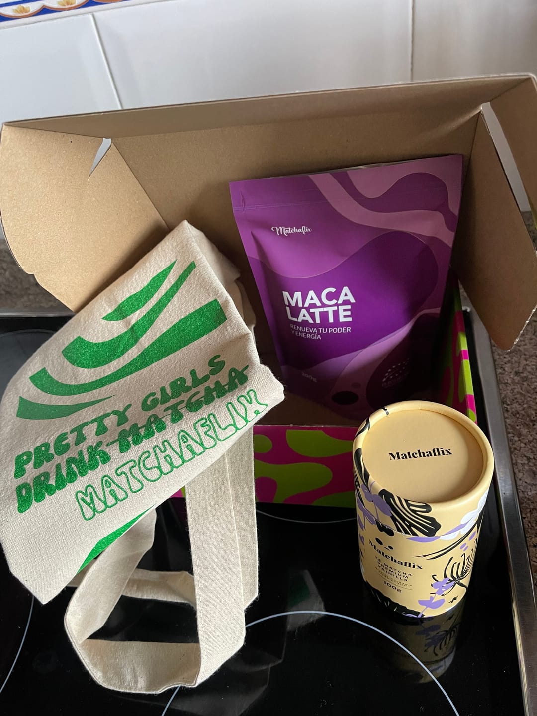 Customer photo review of Maca Latte