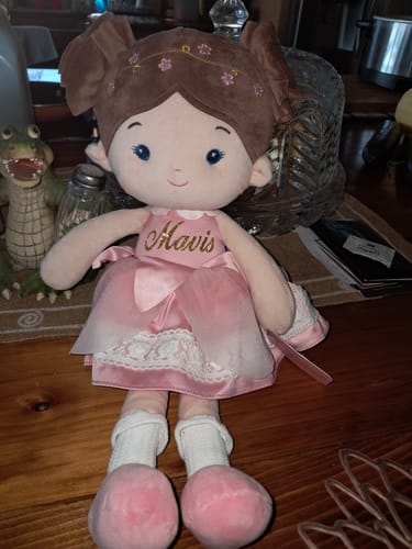 Customer photo review of Personalized Flora Belle