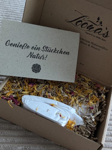 Customer photo review of 3% Herbal-Love Haarseife (Einstiegs-Haarseife/Alle Haartypen)