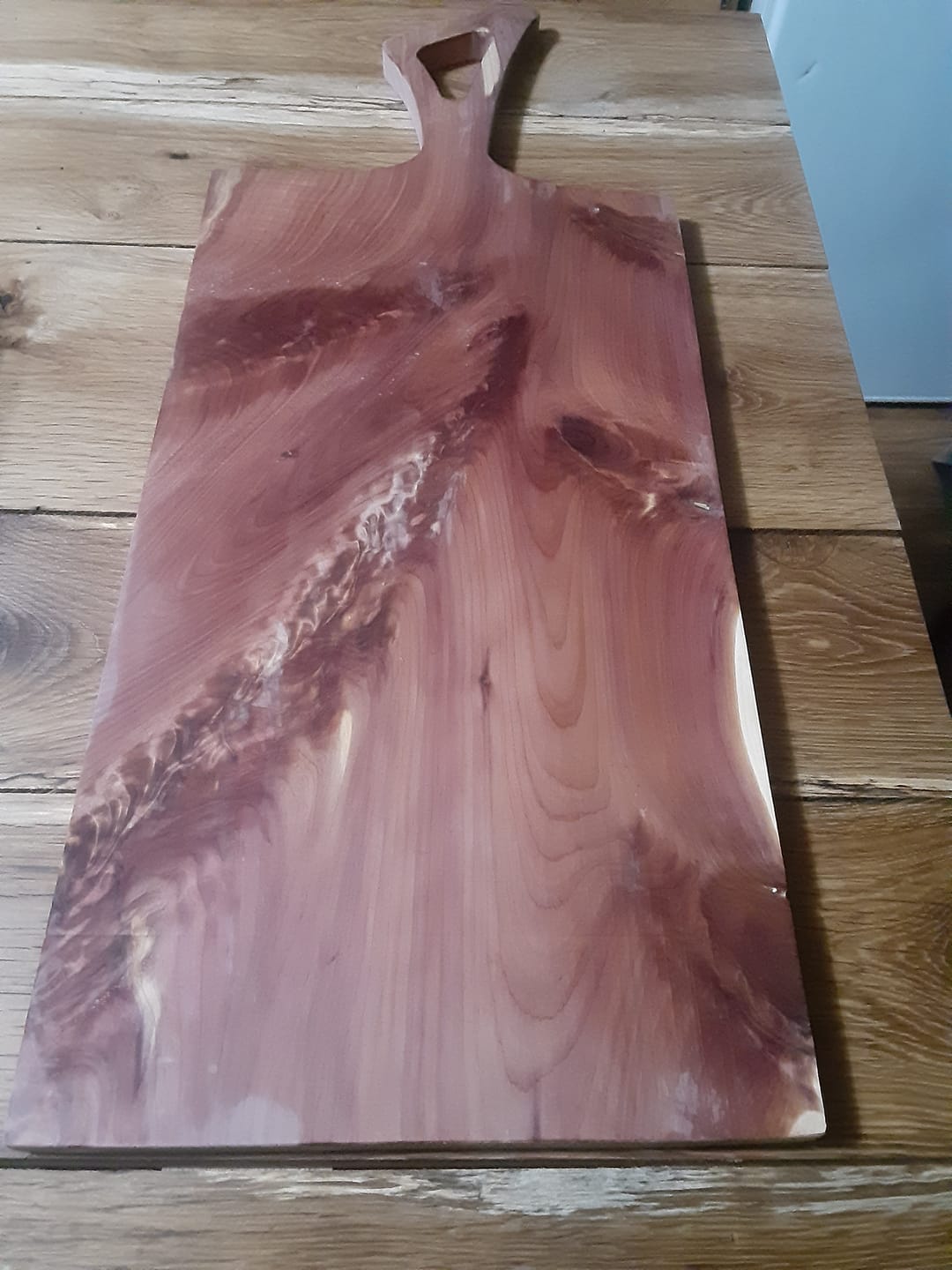 Customer photo review of Aviator Wing Handle Acrylic Router Template