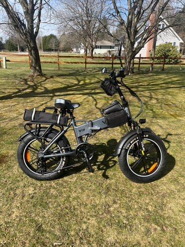 Customer photo review of V3 Series Power Swappable Ebike Battery