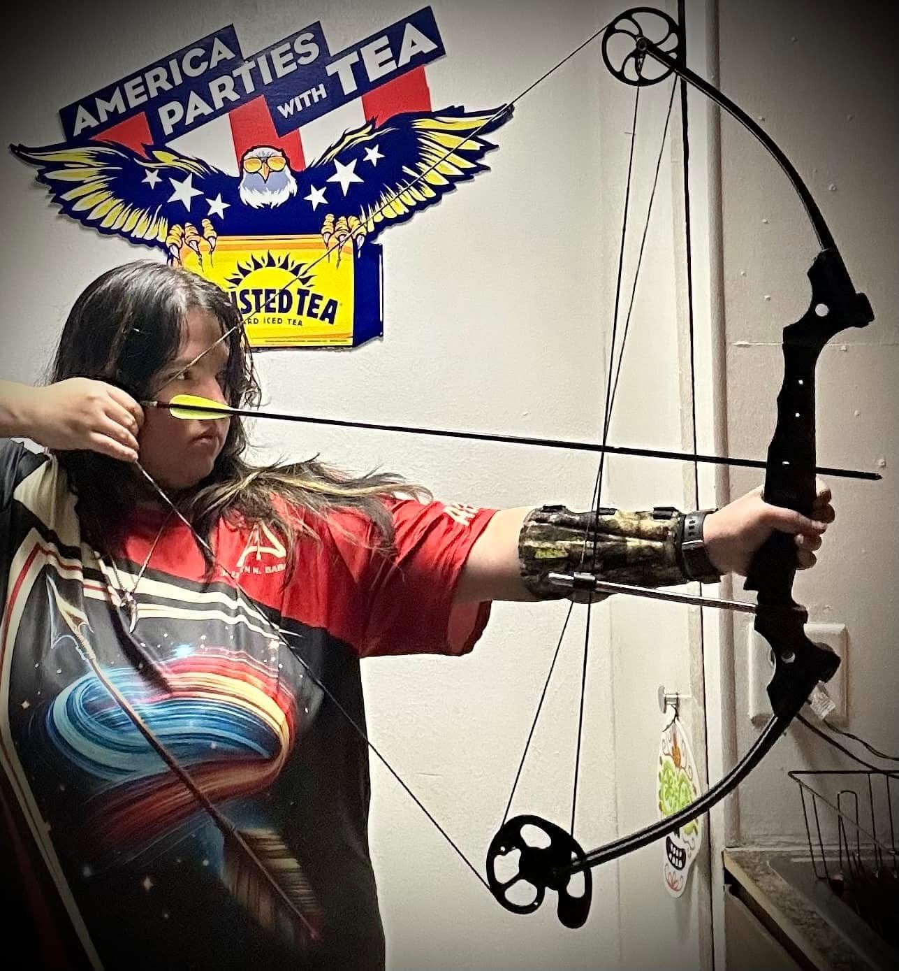 Customer photo review of Unisex Shirt - Custom Name Archer Colorful Lines Shirt