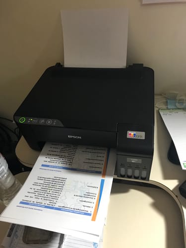 Customer photo review of Impresora Epson L1250 Wifi Ecotank Color 33PPM-15PPM USB