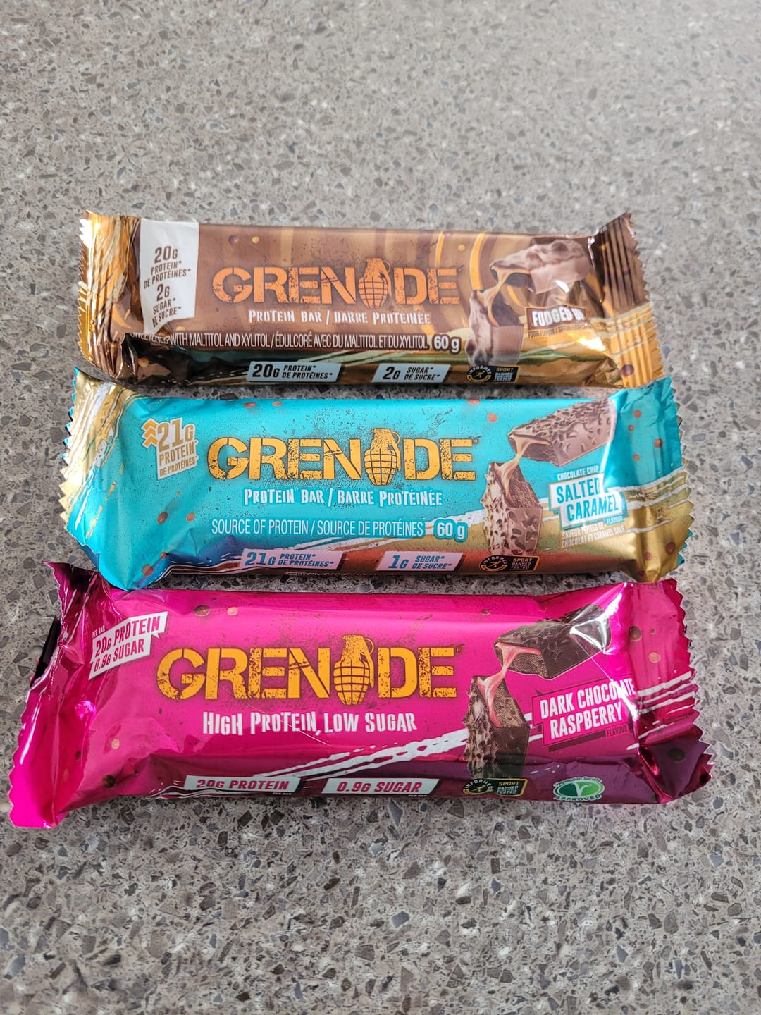 Customer photo review of Grenade - Barre protéinée 60g
