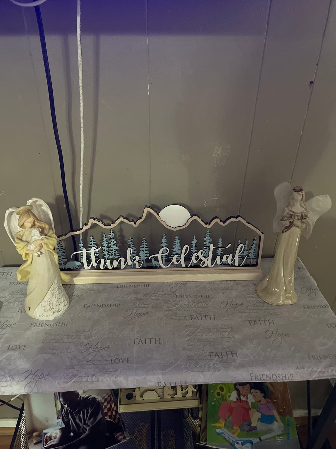 Customer photo review of Think Celestial Teton Mountains
