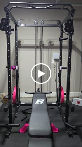 Customer video review of RitFit P6 All-In-One Pink Home Gym Package