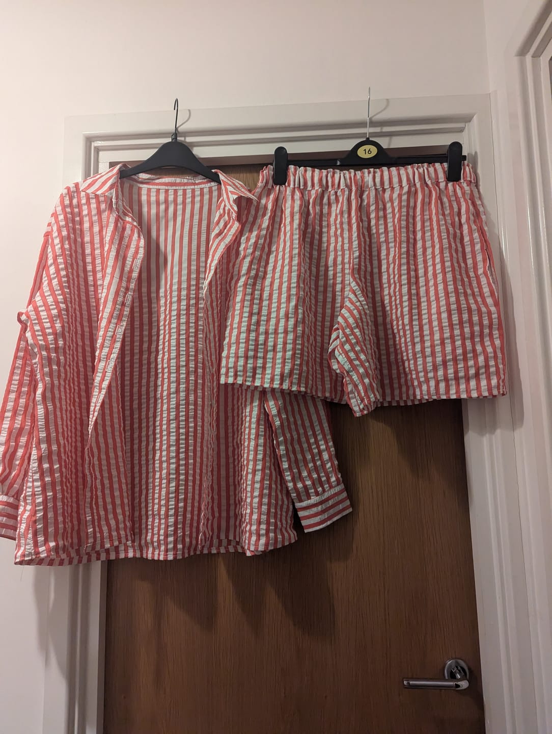 Customer photo review of Wide Stripes Seersucker Fabric