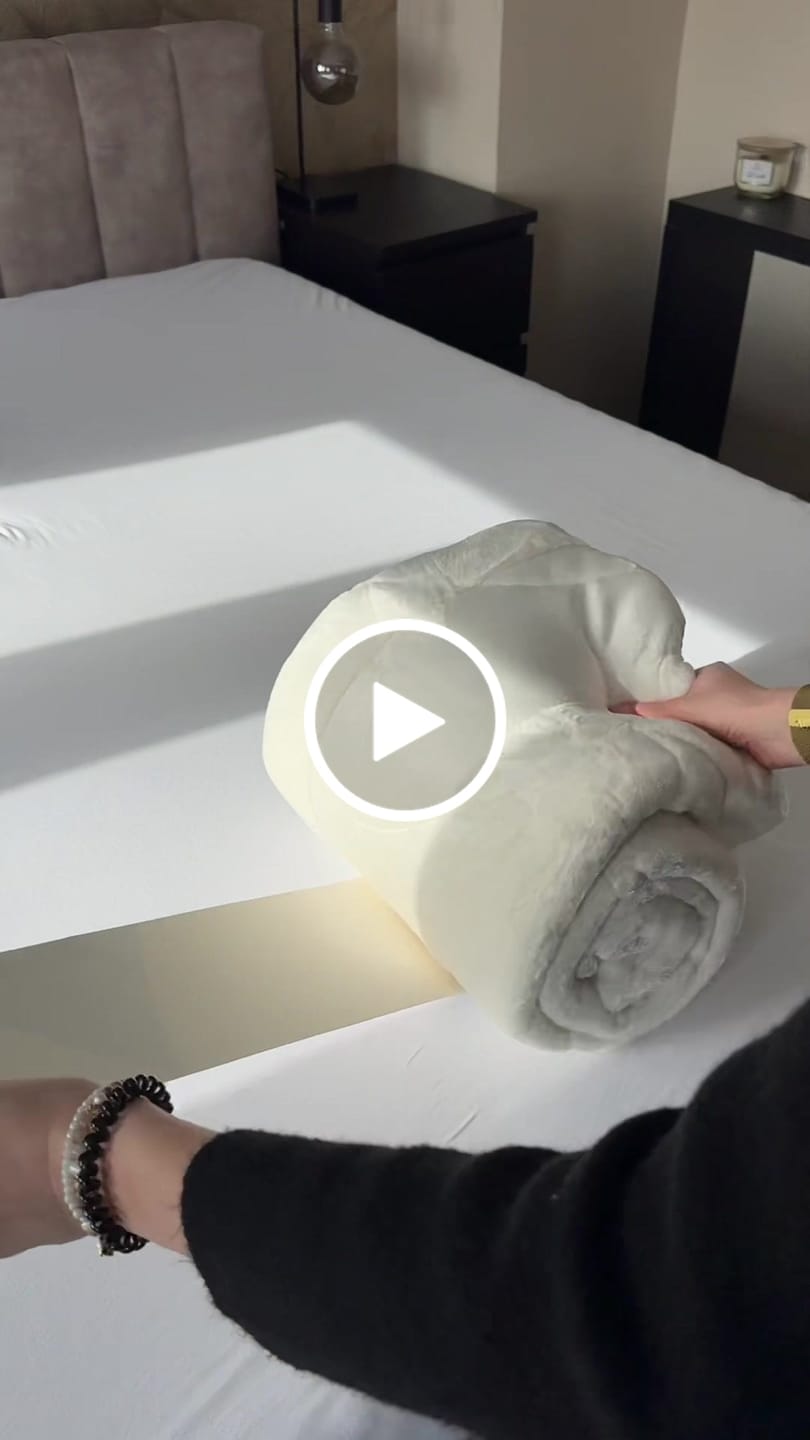 Customer video review of Dekbed Zonder Overtrek Velvet™ Pearl White