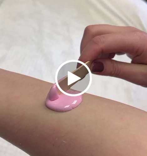 Customer video review of Plumeria Hard Wax 1kg