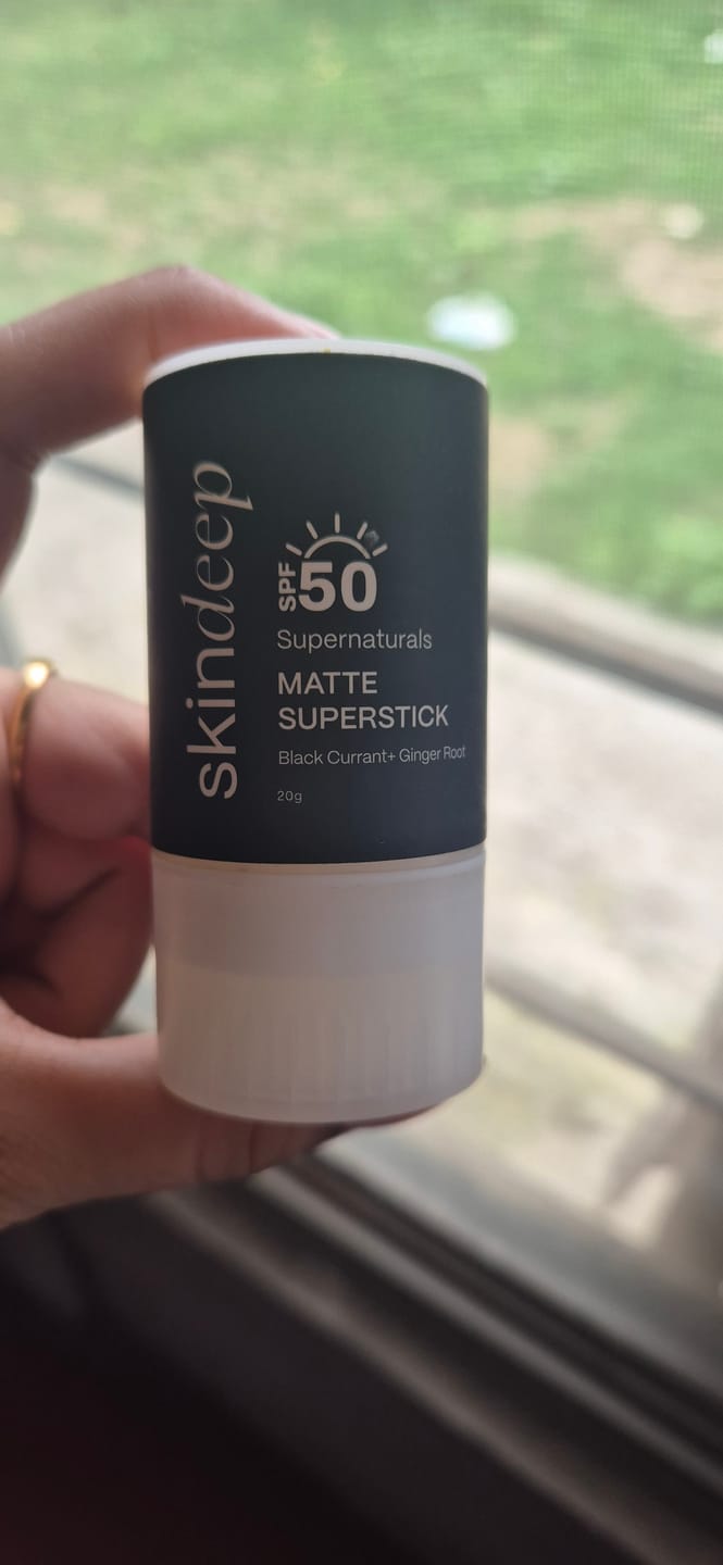 Customer photo review of MATTE SUPERSTICK - SPF 50 PA+++