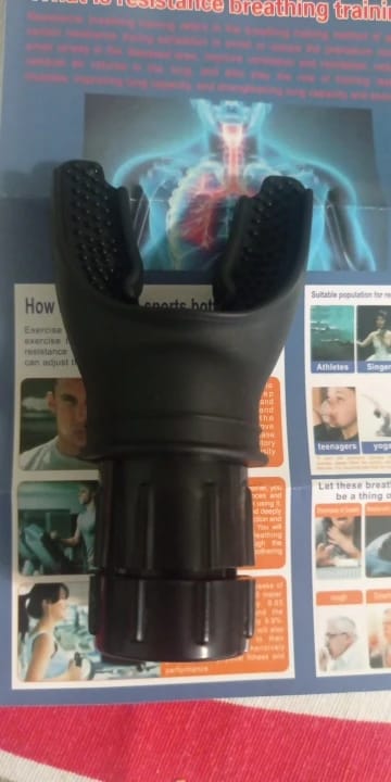 Customer photo review of AirBreathe® Entrenador de Respiración