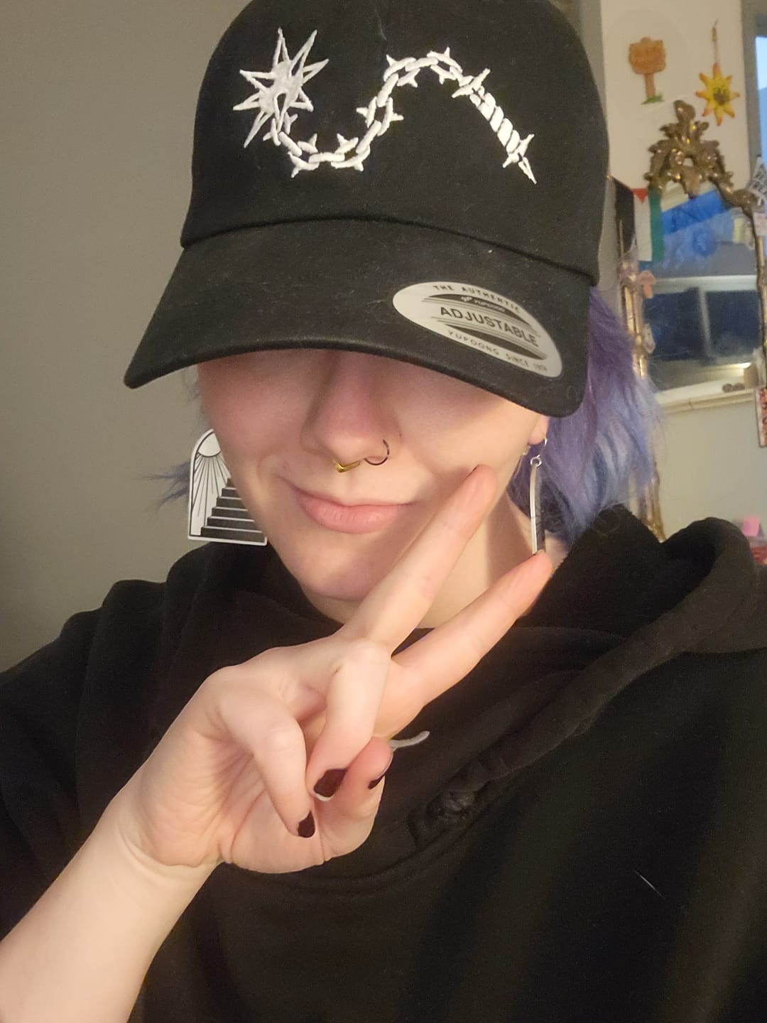 Customer photo review of Flail Dad Hat