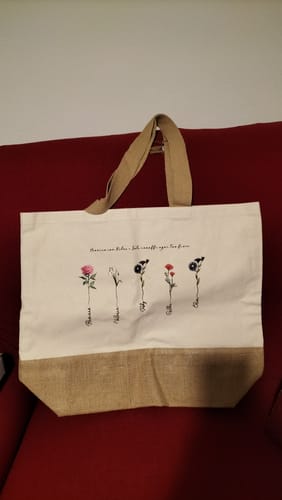 Customer photo review of Il giardino della nonna - Borsa per nonni