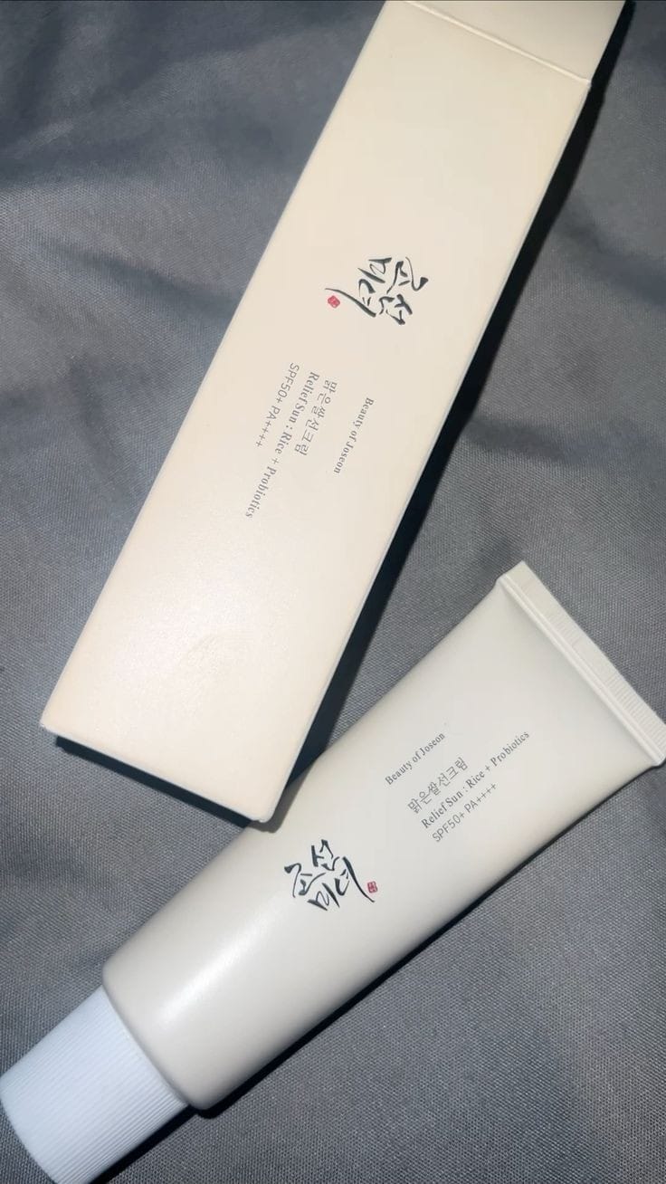 Customer photo review of Relief Sun : Rice + Probiotics (SPF50+ PA++++)