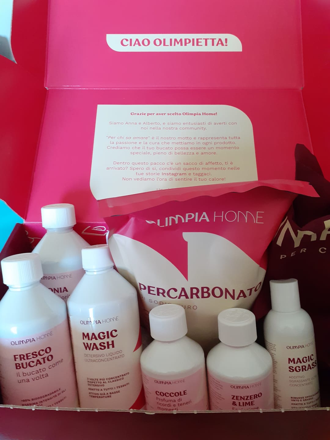 Customer photo review of Peonia - Sogno Fiorito per il tuo Bucato