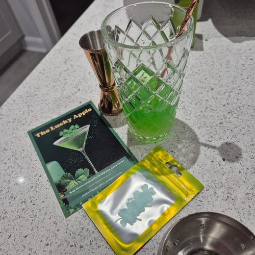 Customer photo review of Monthly Cocktail Subscription Box
