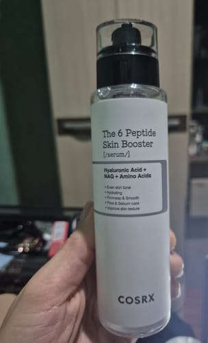 Customer photo review of The 6 Peptide Skin Booster Serum