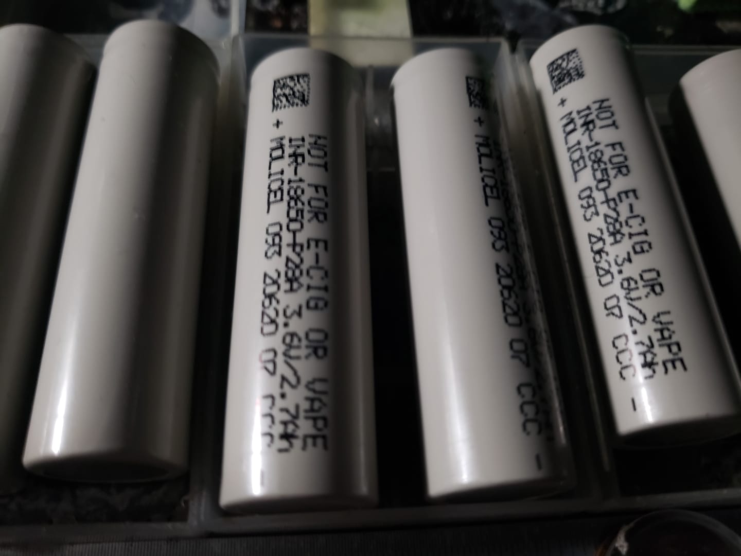 Customer photo review of Molicel P28A 18650 2800mAh 35A Battery