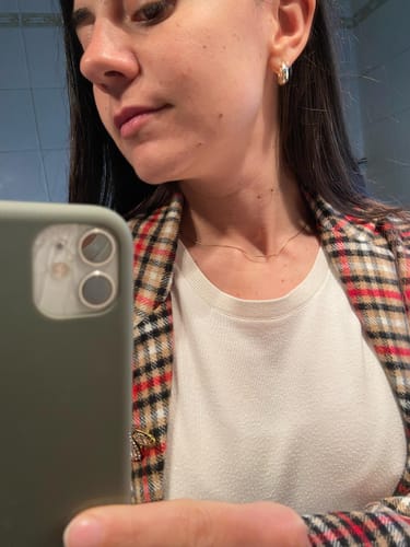 Customer photo review of Collana mini Snake
