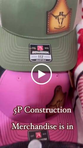 Customer video review of Cattle Ear Tag Shape Custom Leather Patch Hat