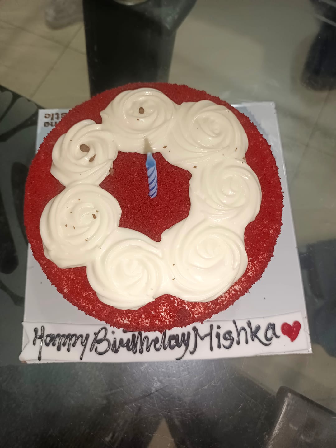 Customer photo review of Red Velvet