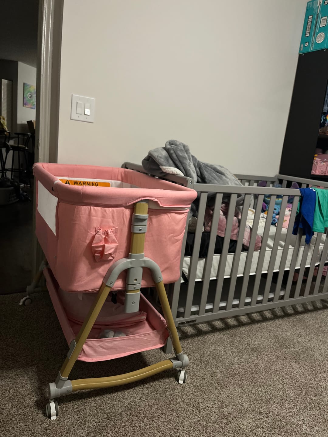 Customer photo review of HARPPA Cuddly | 3-in-1 Baby Bassinet Bedside Sleeper