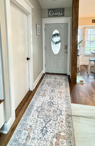 Customer photo review of Clear 6 Lite Glass and Frame Kit (3/4 Lite 24" x 50" Frame Size)