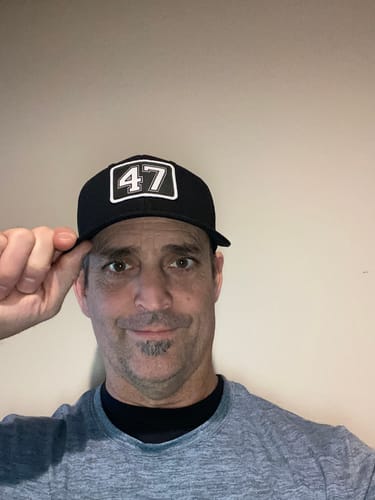 Customer photo review of 47 Woven Patch Hat