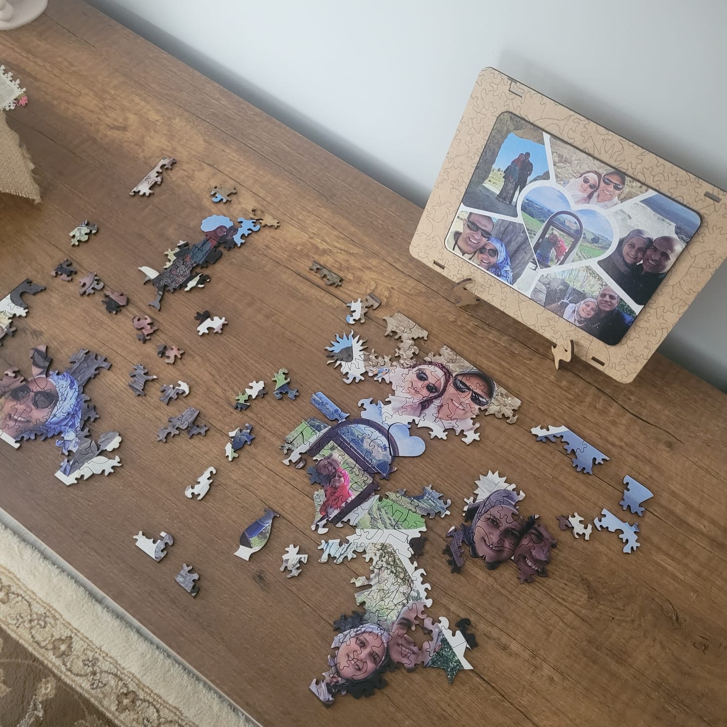 Customer photo review of Kişisel Tasarım - Ahşap Puzzle
