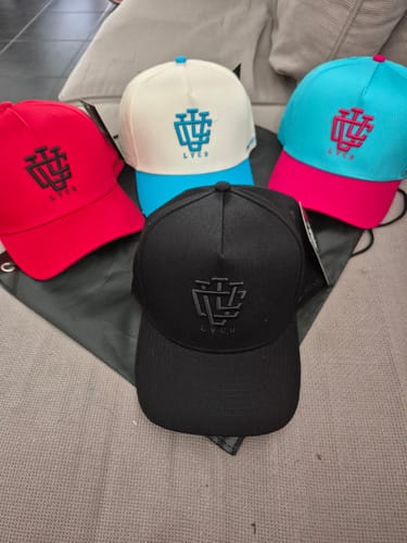 Customer photo review of LVCO "Blk on Blk" A-Frame Snapback