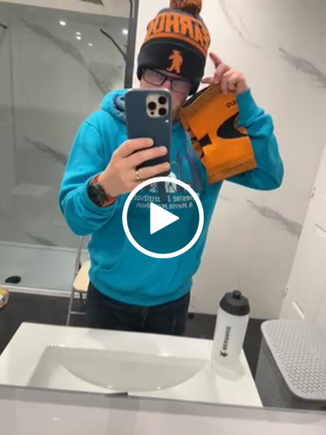 Customer video review of Bobble Hat