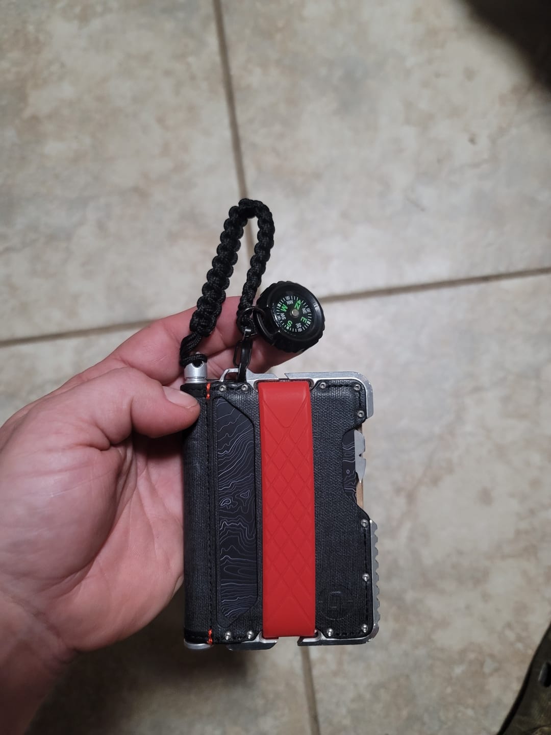 Customer photo review of DTEX 3 POCKET BIFOLD with PEN CAVITY