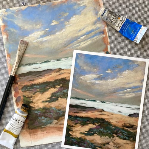 Customer photo review of 6x8 Giclee Fine Art Prints