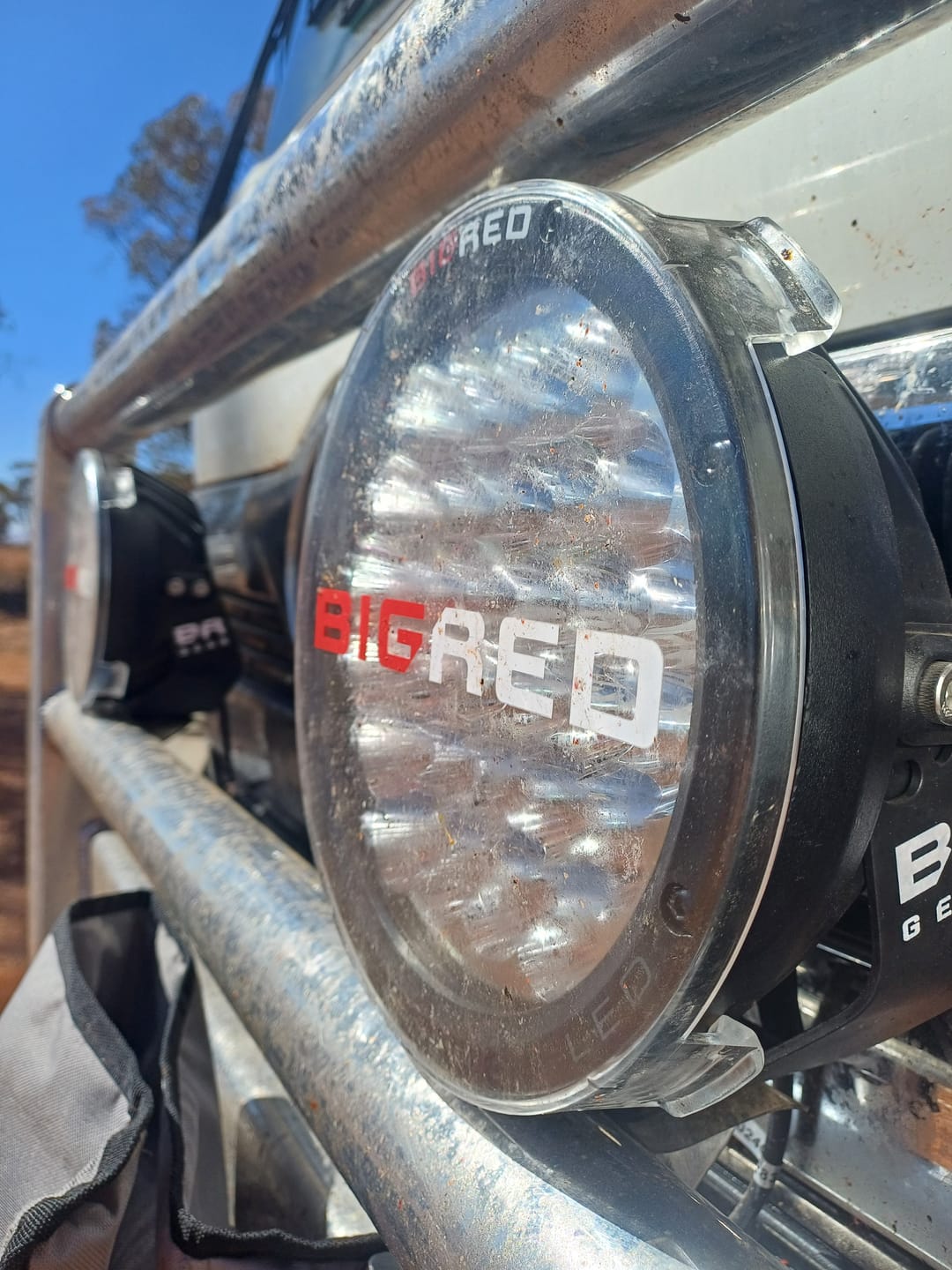 Customer photo review of 9 Inch BRG Driving Light Starter Kit (PAIR W/HARNESS)