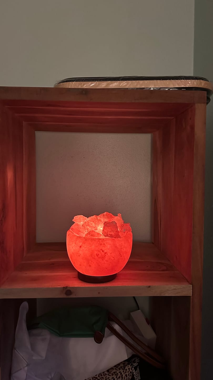 Customer photo review of Original Himalayan Salt Lamp (Medium)