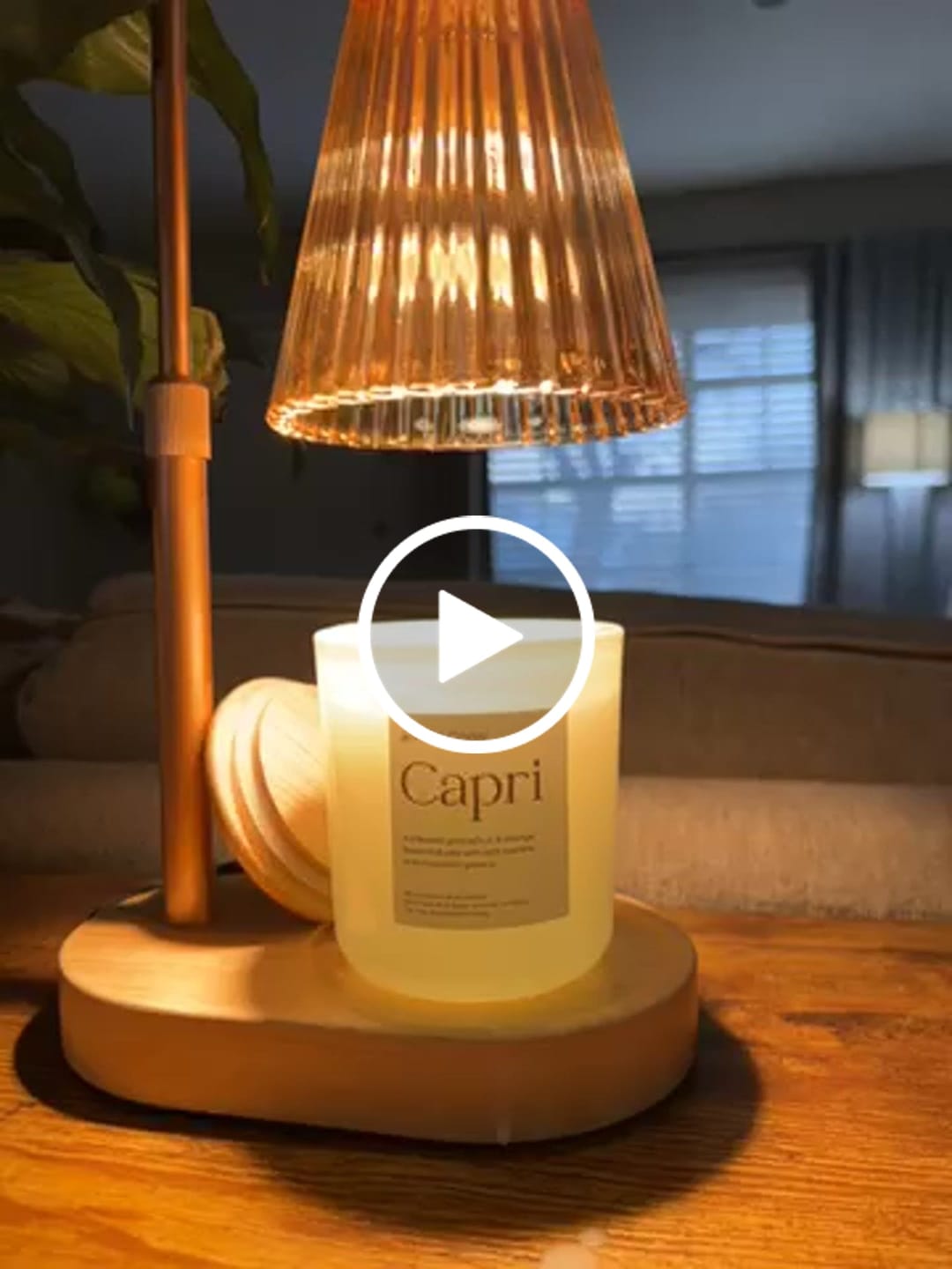 Customer video review of Capri Candle