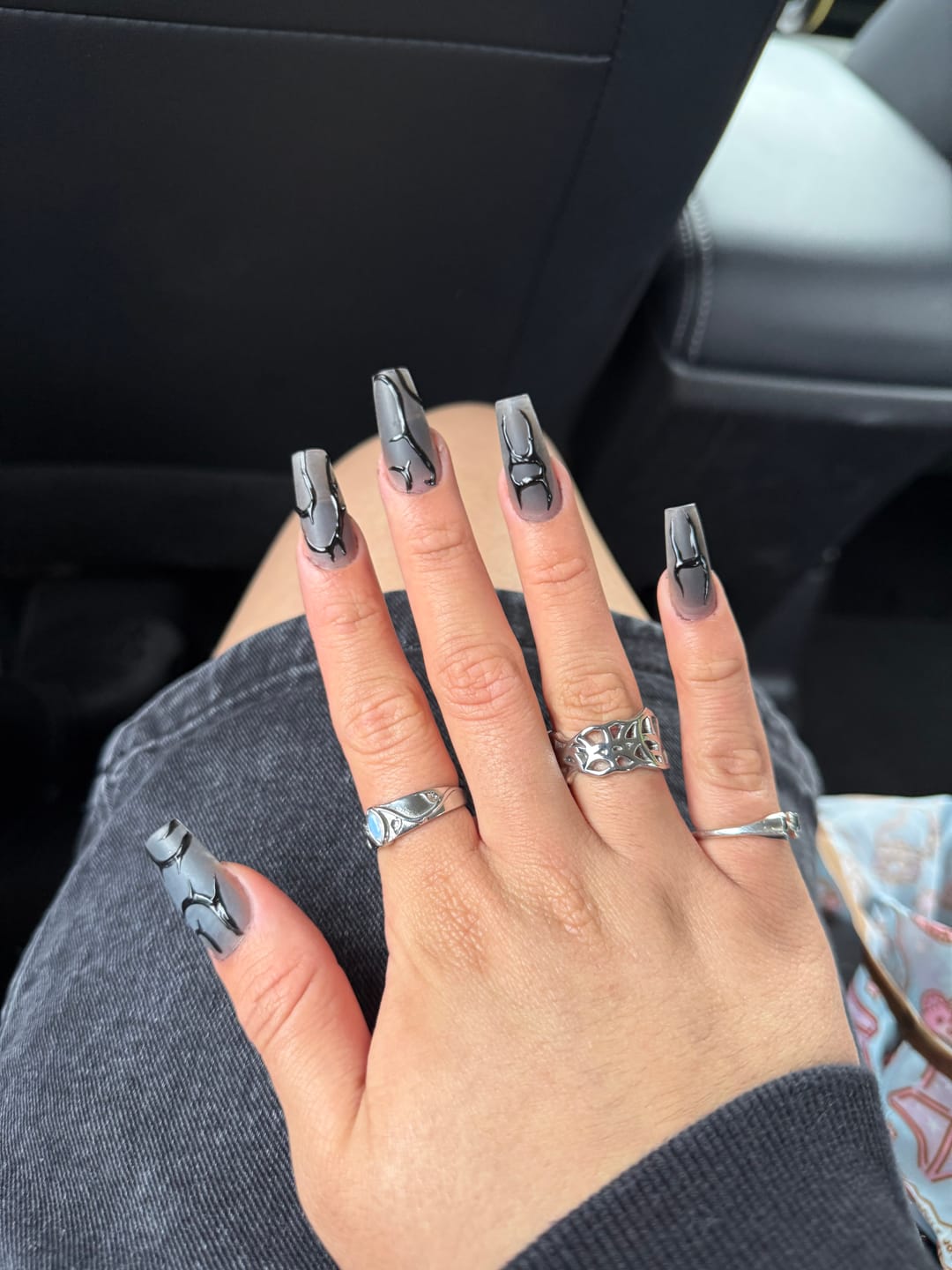 Customer photo review of SPIDER WEB RING