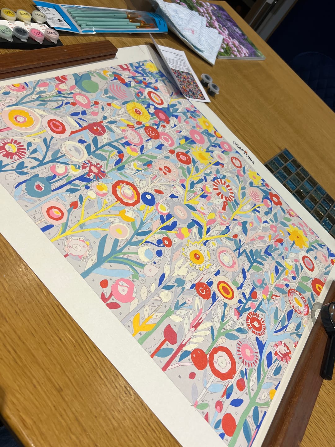 Customer photo review of Blooming Fabric