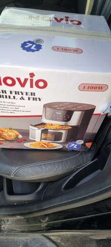 Customer photo review of Air Fryer Novio Grill & Fry