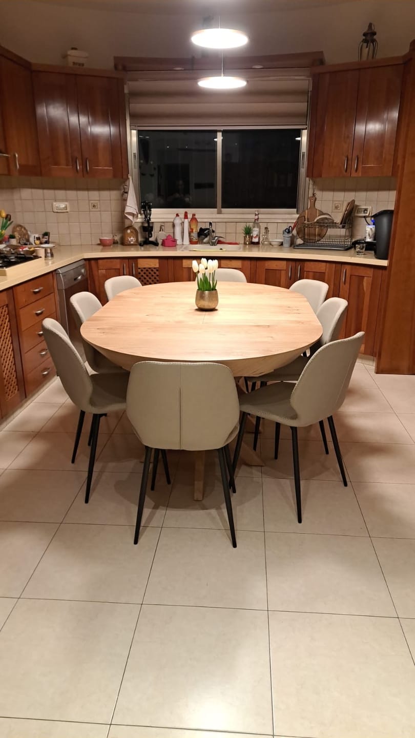 Customer photo review of שולחן פינת אוכל דגם פלורידה - Florida
