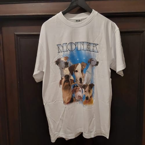 Customer photo review of 90er Vintage Katzen Foto - Individuelles T-Shirt