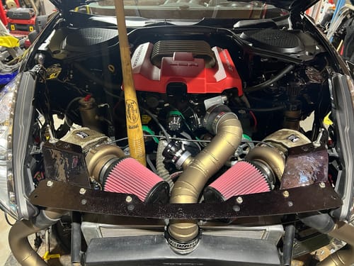 Customer photo review of Fragola -12 AN Black Nylon Race Hose (By The Foot) 840012