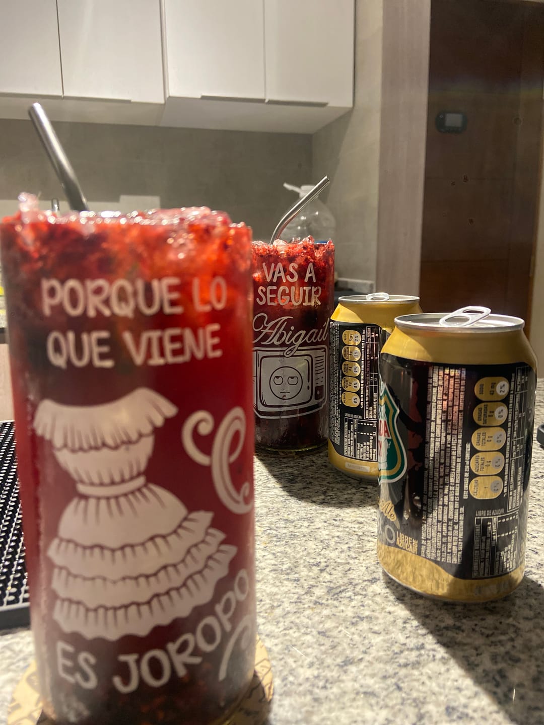 Customer photo review of Chamo Glass - Juego de 6 Vasos - 500 ml