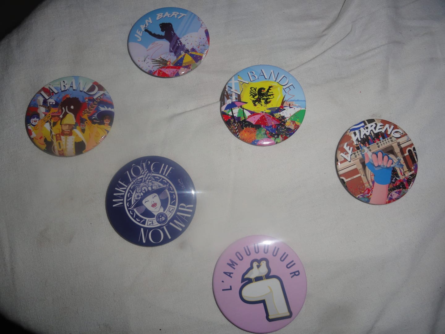 Customer photo review of Badges Carnaval de Dunkerque