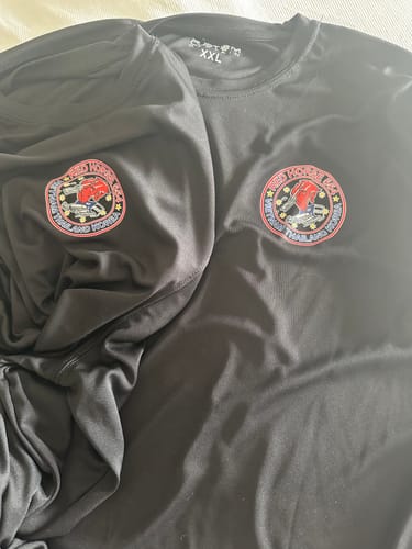 Customer photo review of Dri-Fit Custom Boat Shirts - Long Sleeve