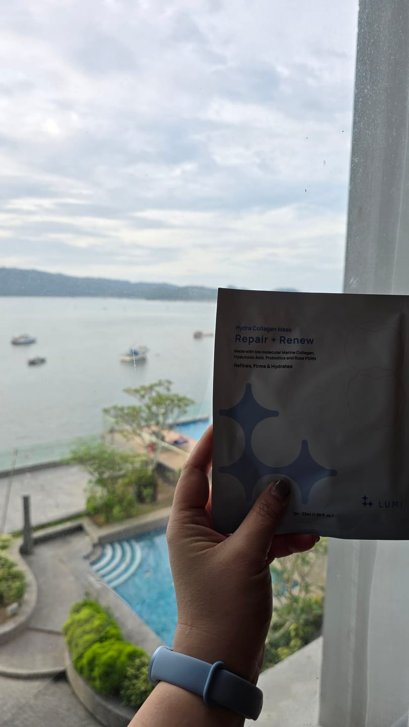 Customer photo review of Hydra Collagen Mask Repair + Renew