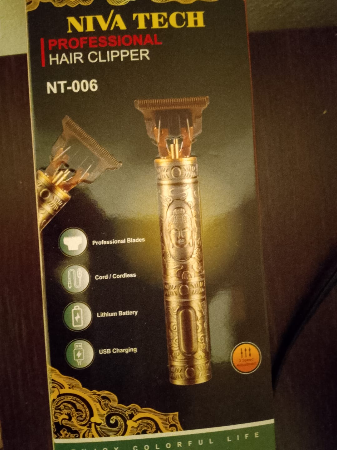Customer photo review of (2 Pezzi) Rasoio Elettrico Barbiere Professionale, A Batteria Ricaricabile