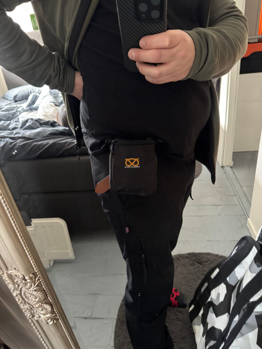 Customer photo review of Staffordshire Bull Terrier 1935® Treat Bag